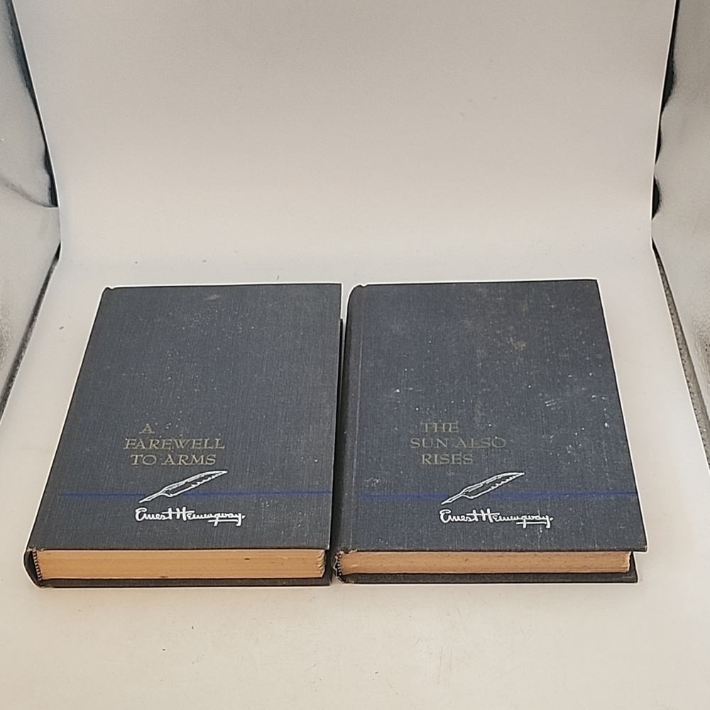Vintage Ernest Hemingway "A Farewell to Arms" & "The Sun Also Rises"